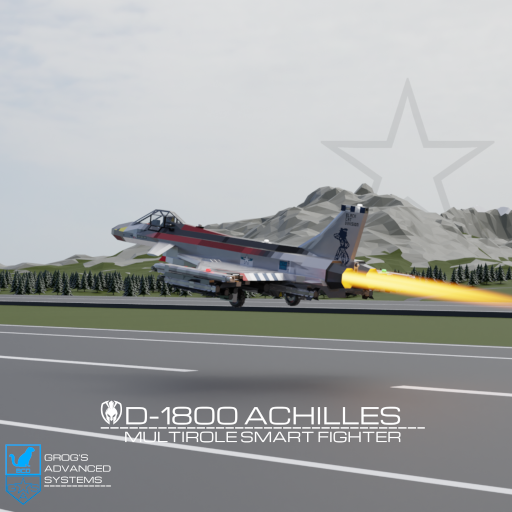 D-1800 'Achilles' 4.5++ Next Generation Multirole Smart Fighter