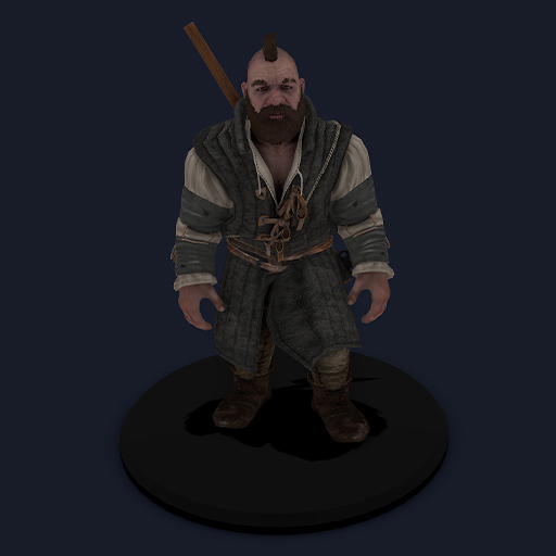 Zoltan Chivay [The Witcher 3] Animated