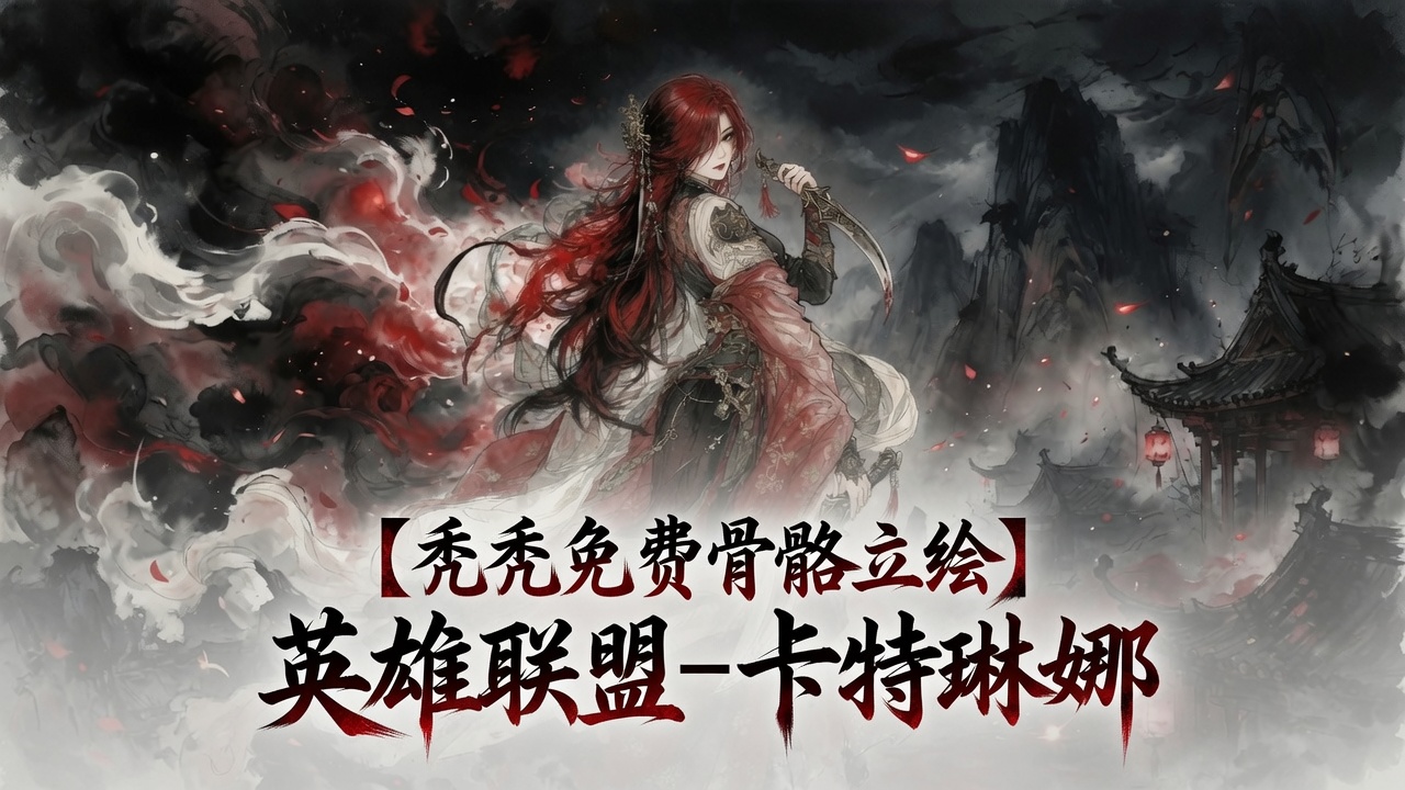 【秃秃动态立绘】英雄联盟-卡特琳娜（1*女立绘+NPC+独立战斗小人）