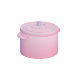 Pink Cooking Pot