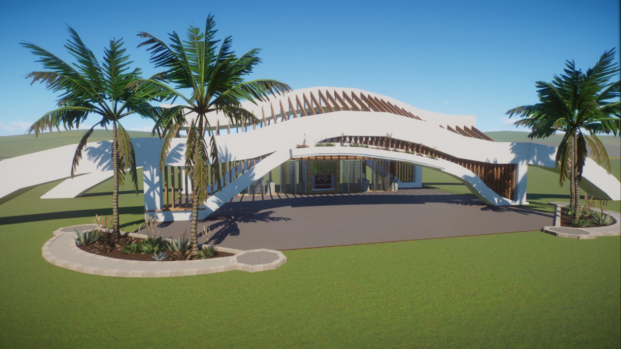 Very Modern Entrance