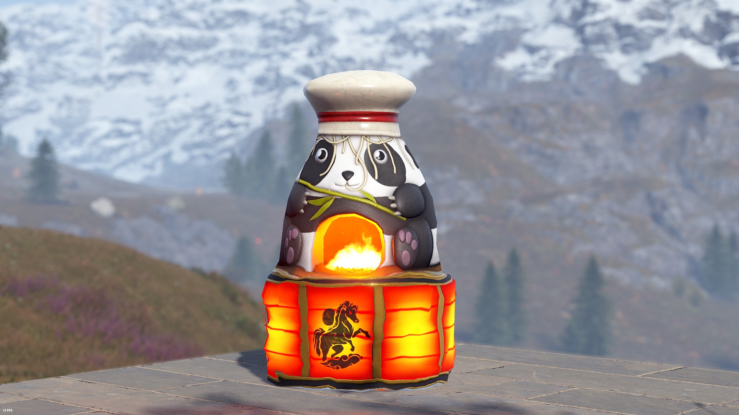 Cute Panda Furnace thumbnail 6