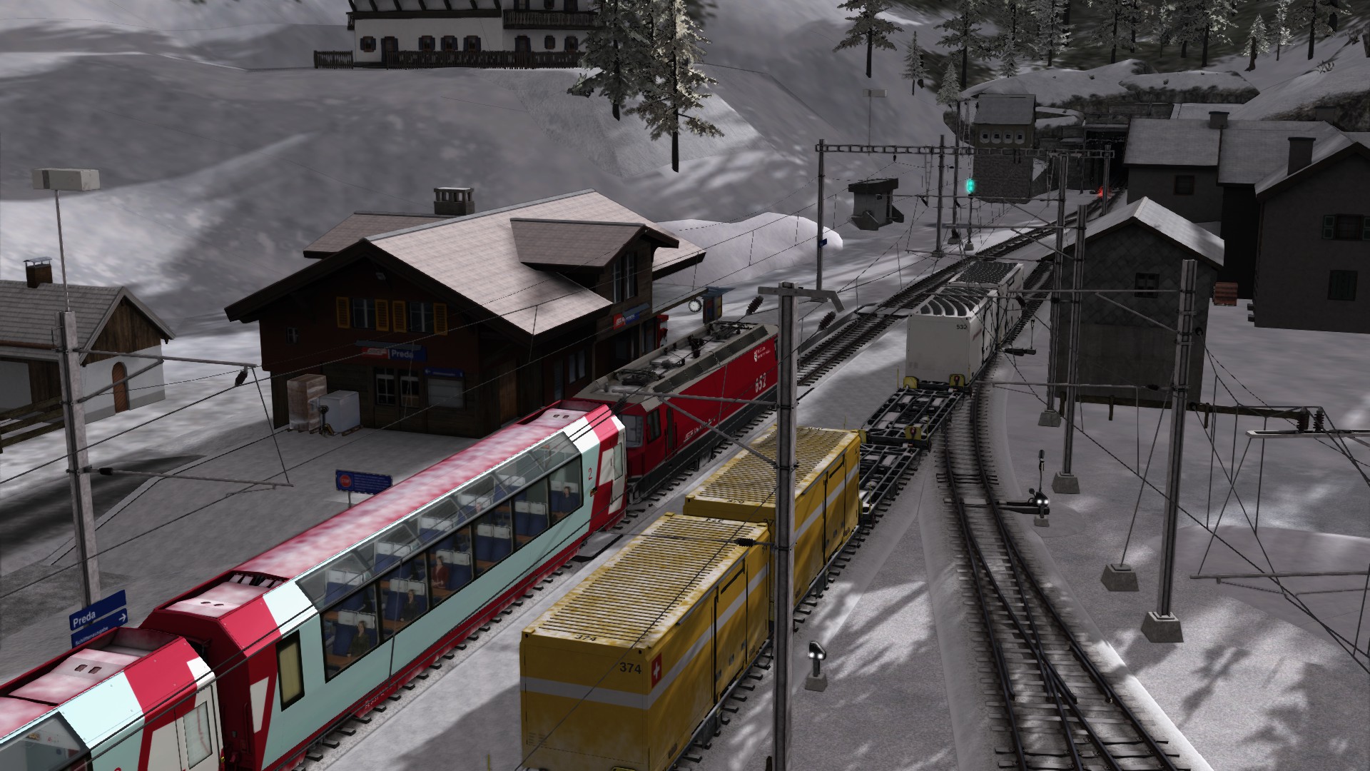 475 Switzerland tour Abula Line Part 3 Preda to Saint Moritz