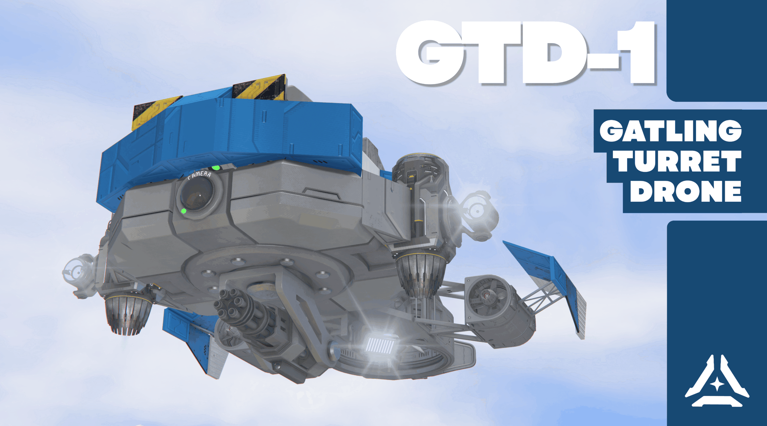 "GTD-1" Gatling Turret Drone