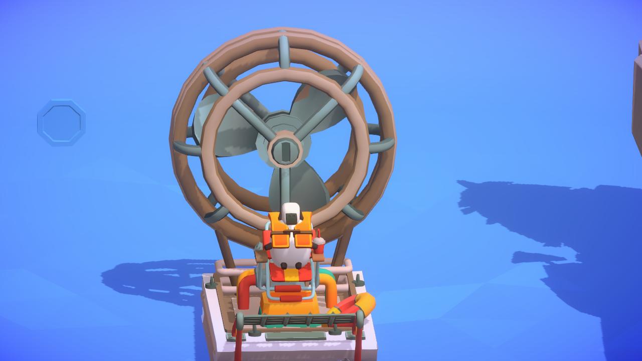 Skimmer Goes Under