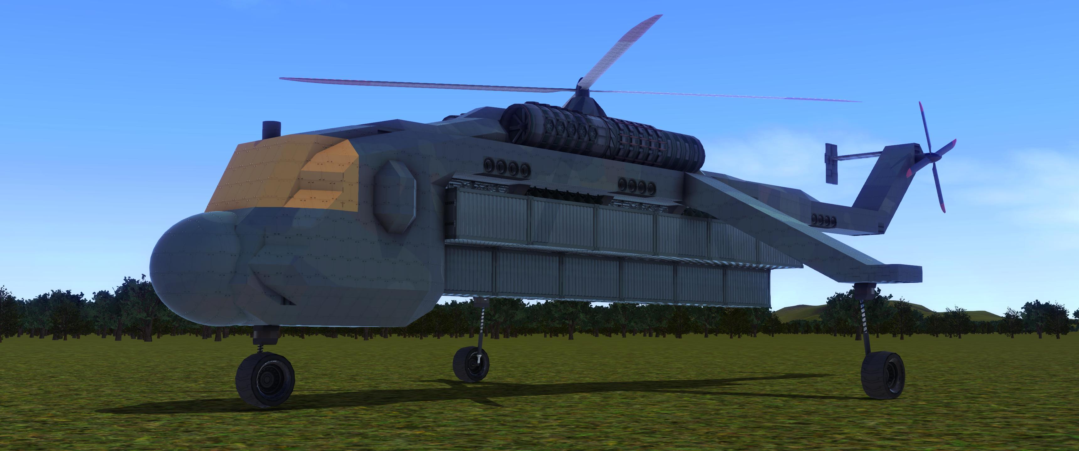 TC-D7 DIPPER - Cargo Transport Helicopter