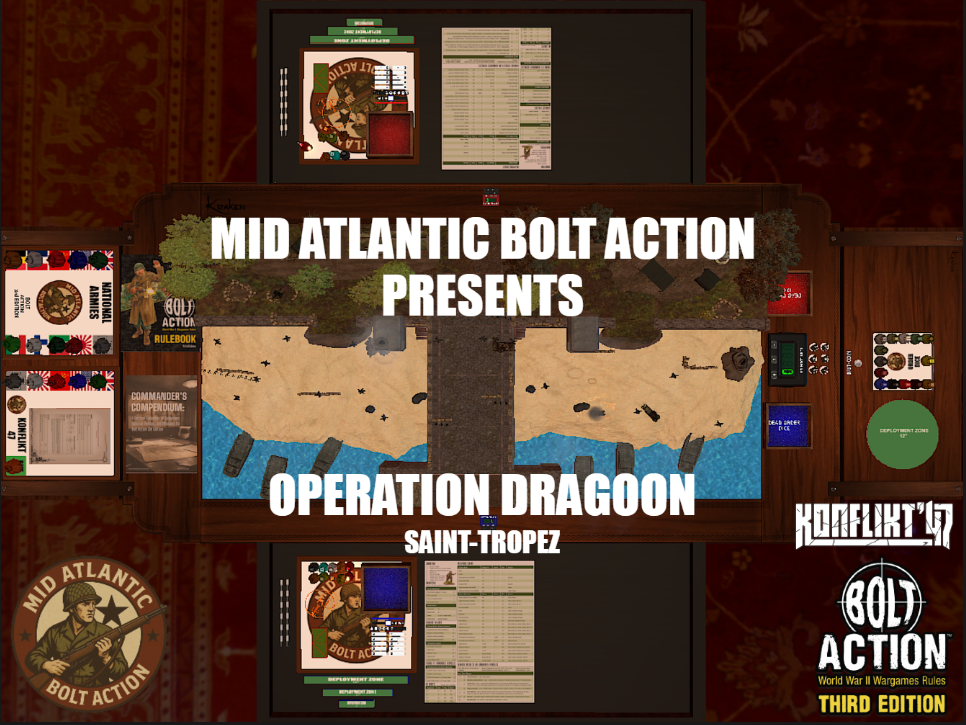 Mid Atlantic Bolt Action Operation Dragoon Saint-Tropez