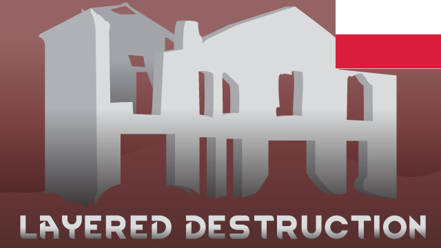 Layered Wall Destruction [PL] mod preview for RimWorld