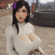 [AlenAbyss]32. Asking out Tifa Pt1 4k No Bra Version-75fps