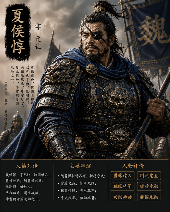 三国演义·独目猛将夏侯惇