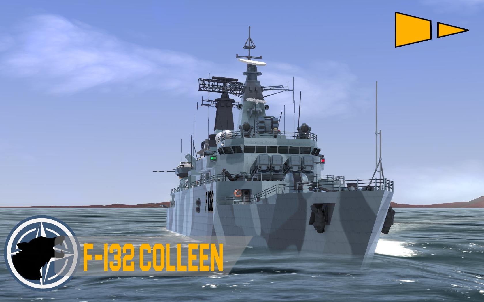 F132-Colleen Anti Submarine Frigate