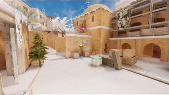 sandstone_snow – Counter-Strike 2 Mod