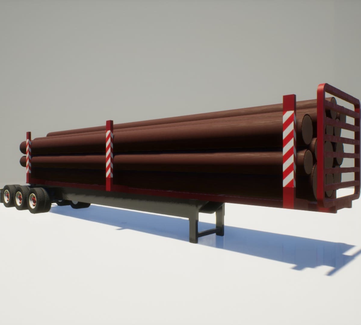Behemoth Logging Trailer (5th wheel)