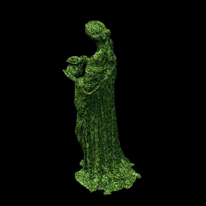 Topiary Woman with Jug