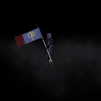 Dismounted goedendag knights