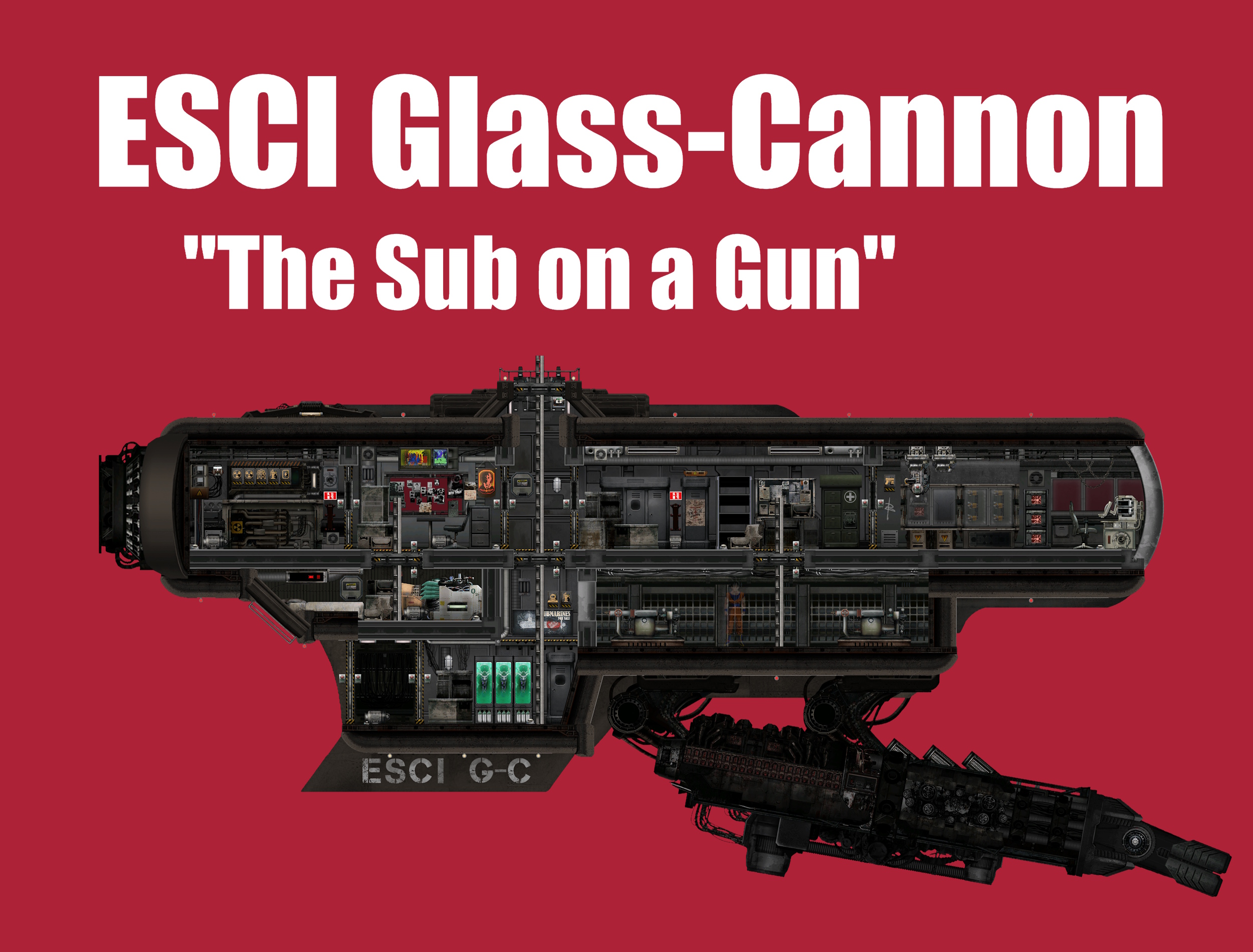 ESCI Glass-Cannon – Barotrauma Mod