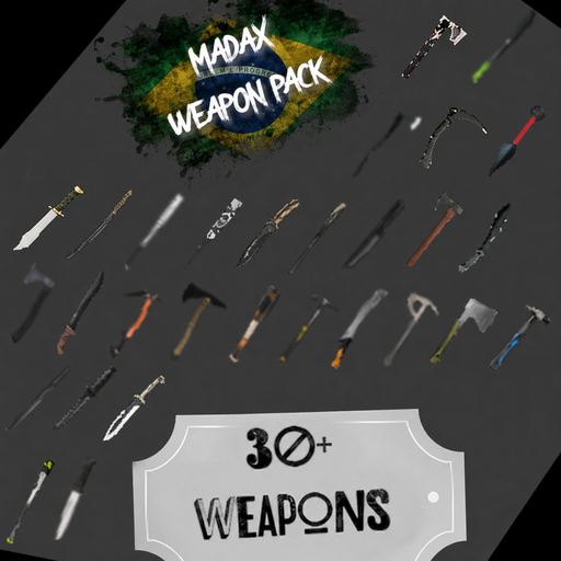 [PTBR] Madax Weapons Pack - Fixed 42.19 – Project Zomboid Mod