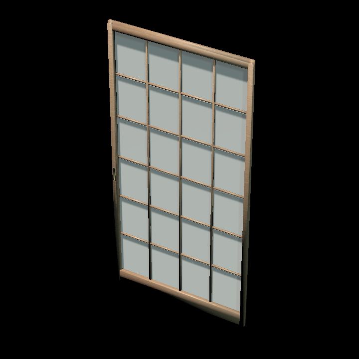 Shoji screen wall single