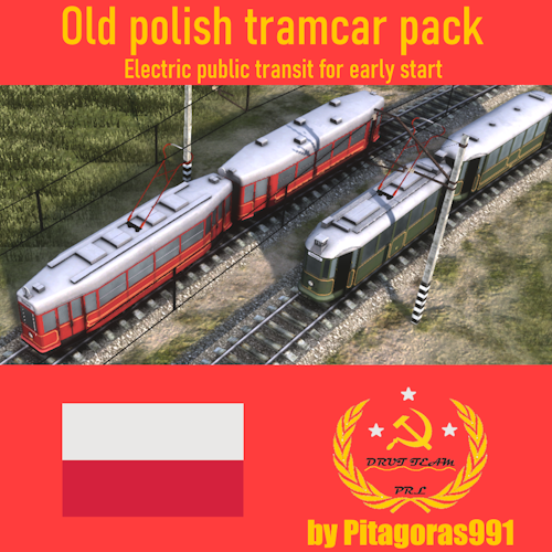Old Polish Tram pack preview