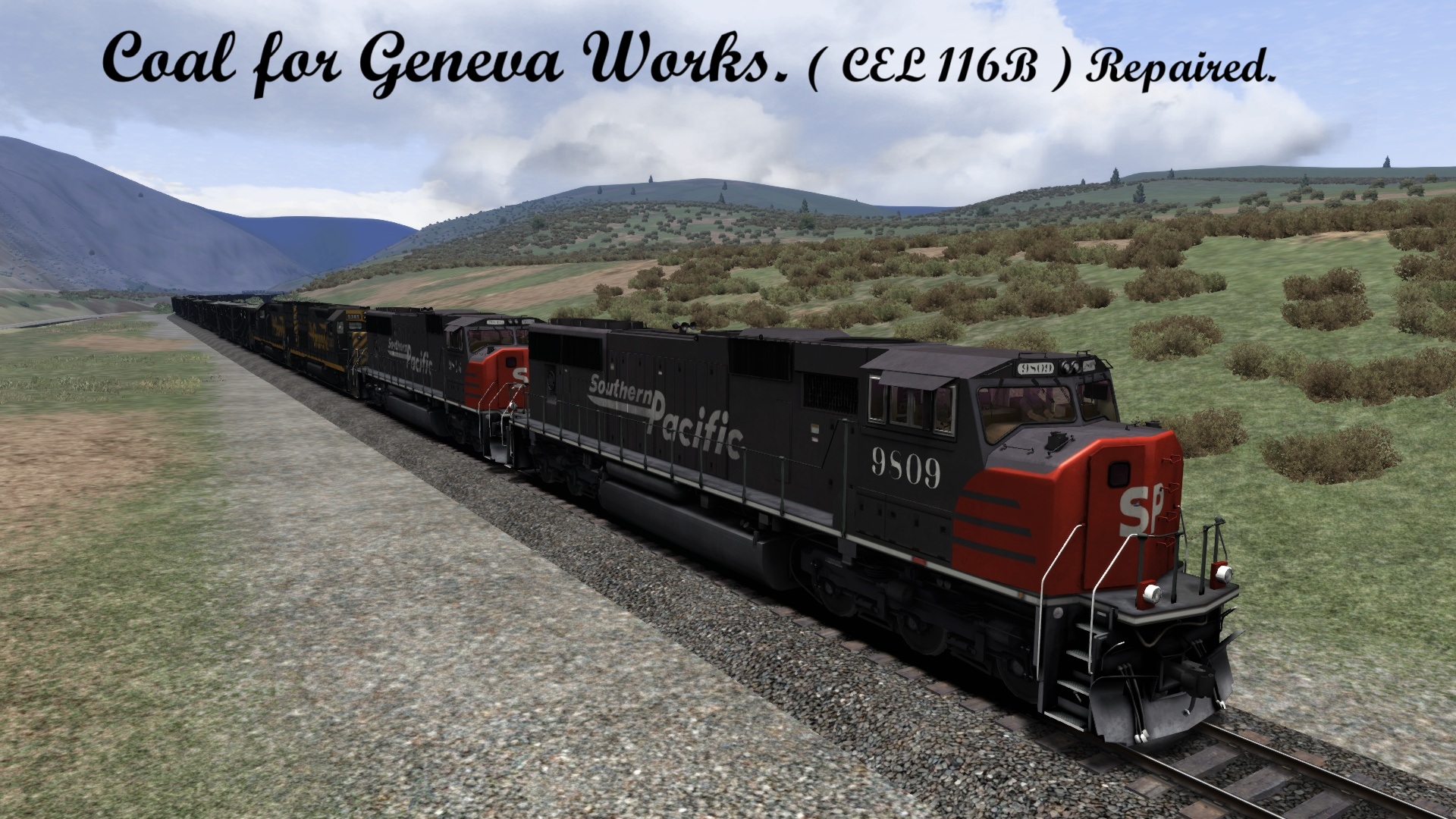 Skyline Coal for Geneva Steel. ( CEL 116 B) Repaired.