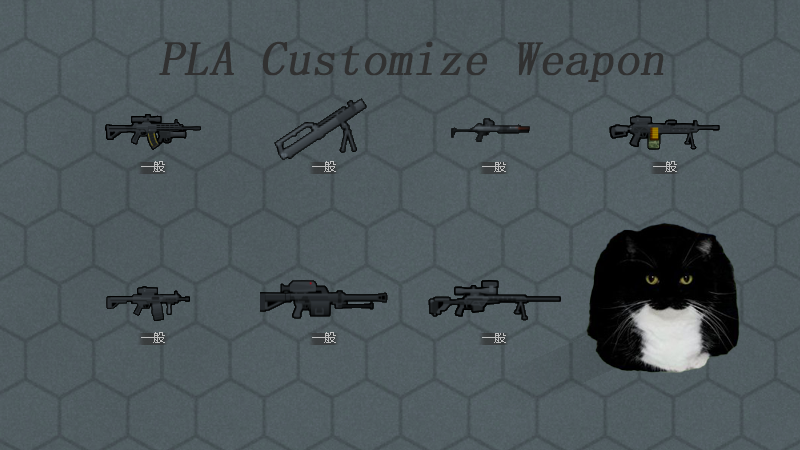PLA Customize Weapon 天体的pla定制武器补丁包
