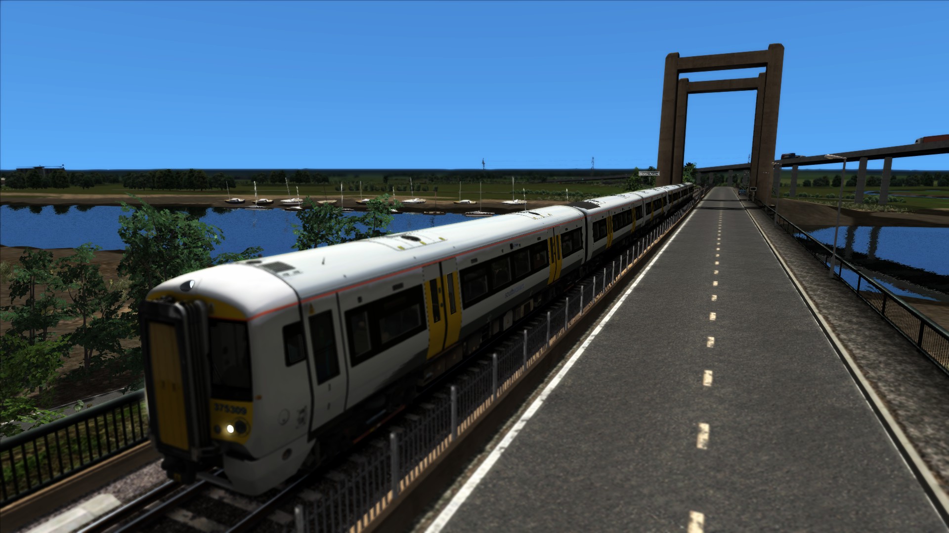 Class 375 Passenger City Thameslink to Sittingbourne via Denmark Hill and Catford
