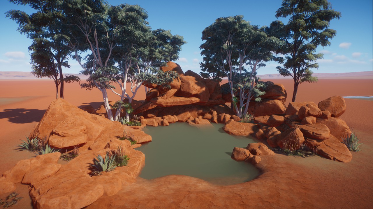 Australian Outback Swimming Hole