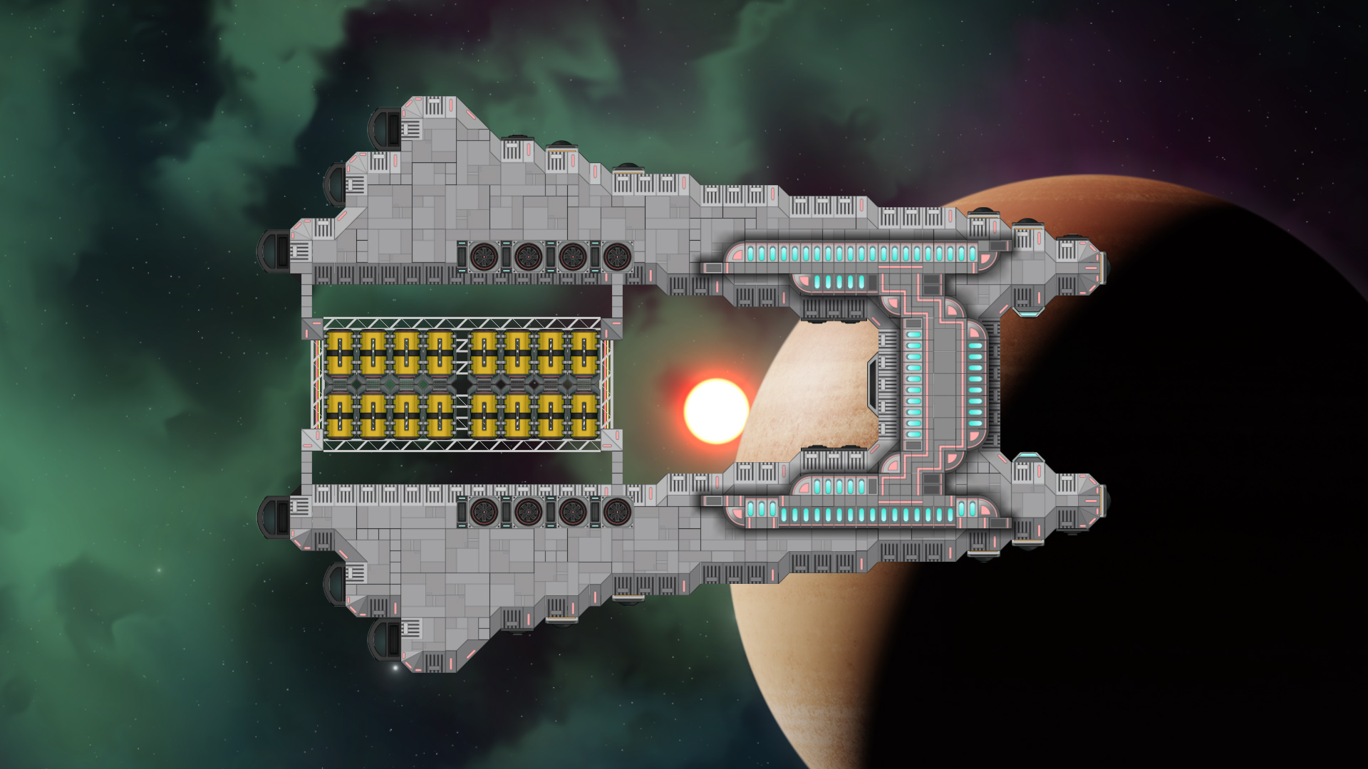 Solarian Fluid Tank Hauler