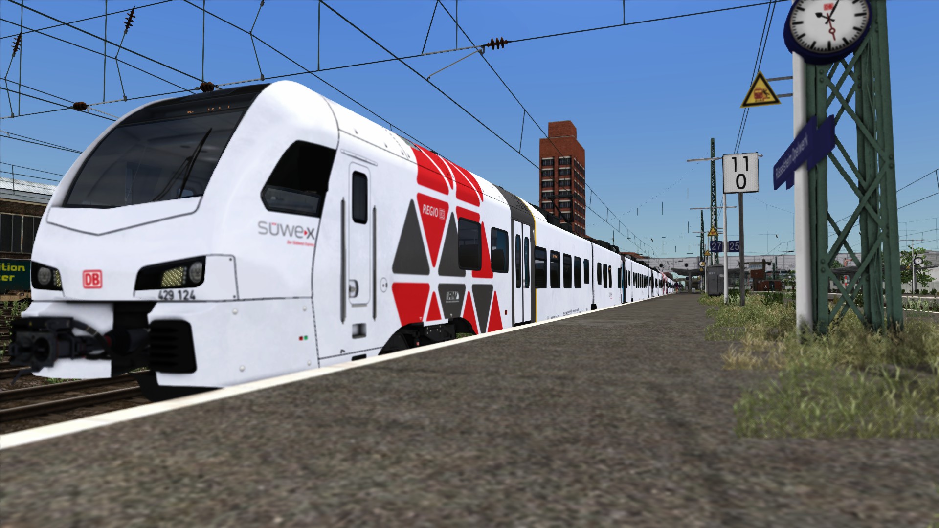 429621 Regio Suwex Stadler Flirt x 2 Frankfurt to Mainz HBF All Stations service