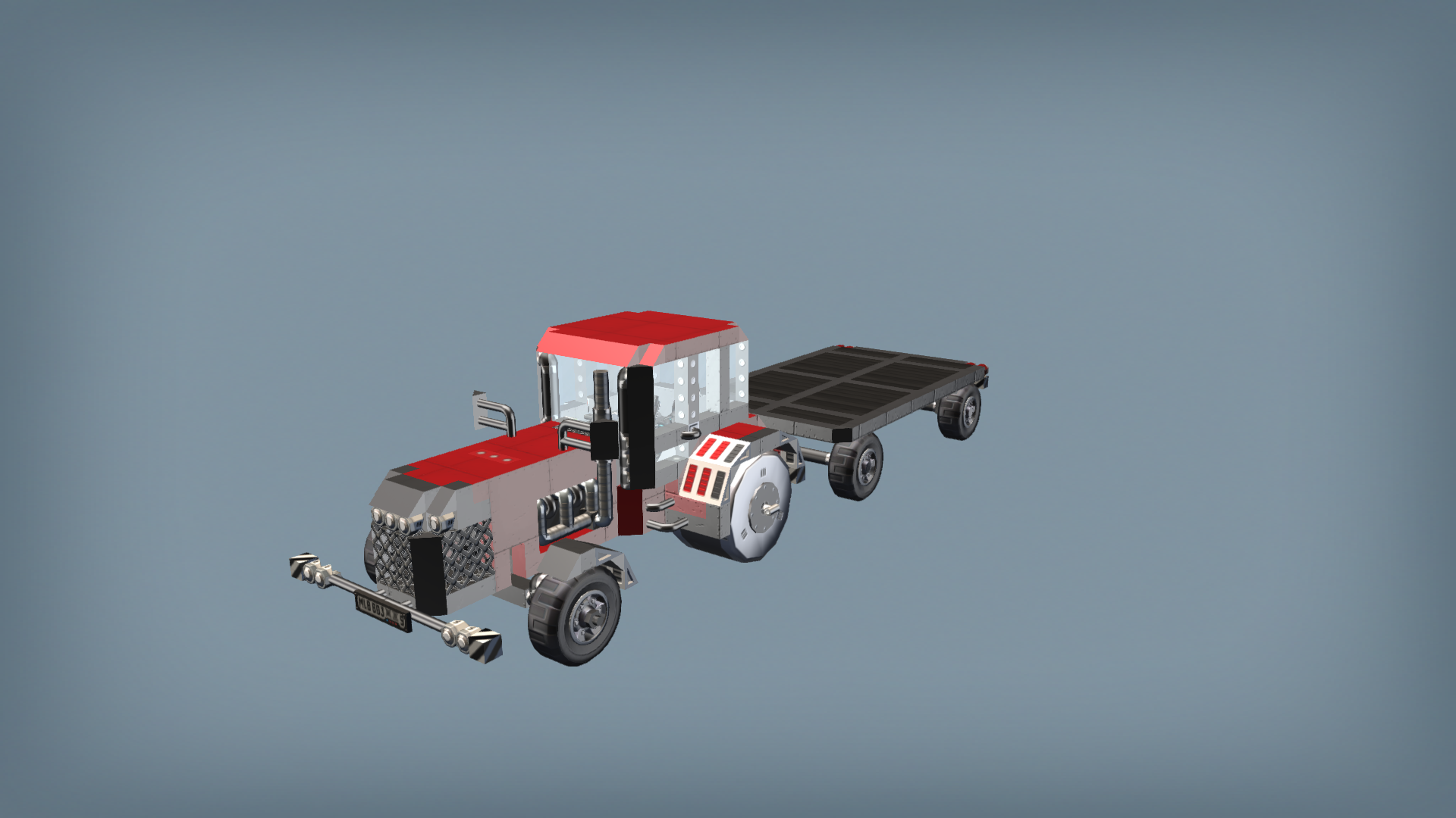 Medium tractor 01 (cargo trailer)