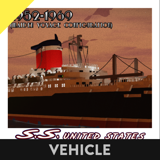 (5th Scale) S.S. United States (1952)