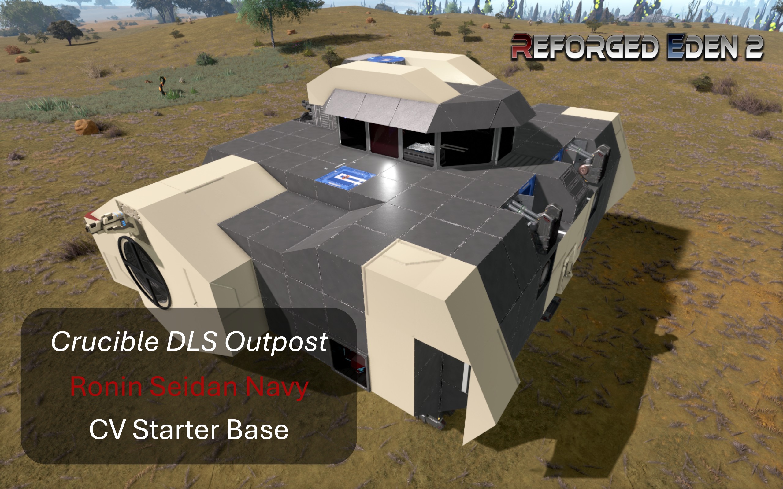 Crucible DLS Outpost [RE-2] Starter CV Base/Miner