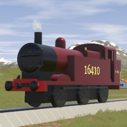 LMS Fowler Class 3F - Crimson Lake Large Number
