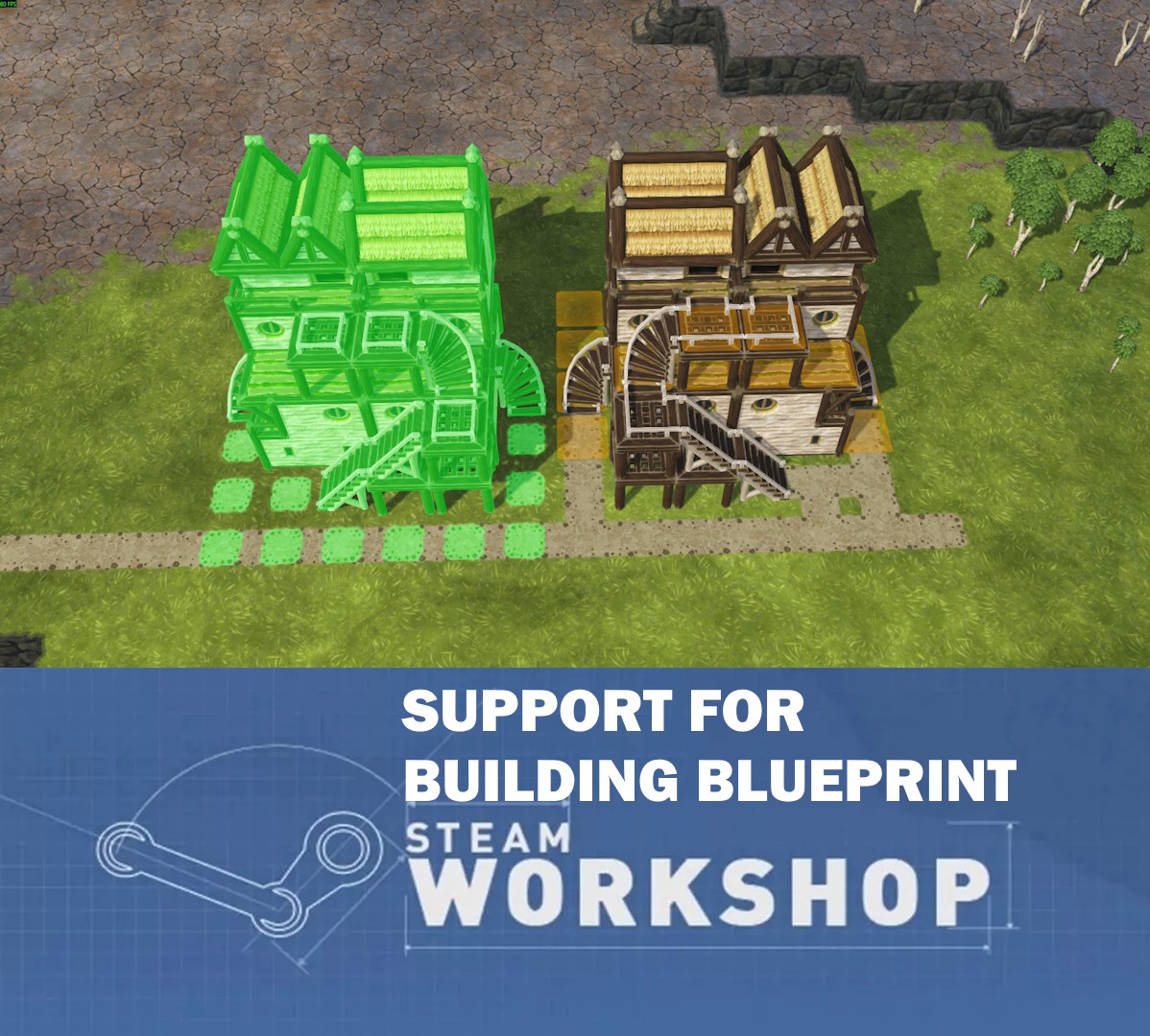 Building Blueprints Steam Workshop Support