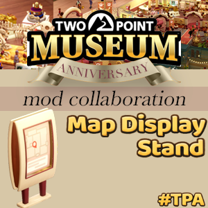 Anniversary Map Display Stand #TPA