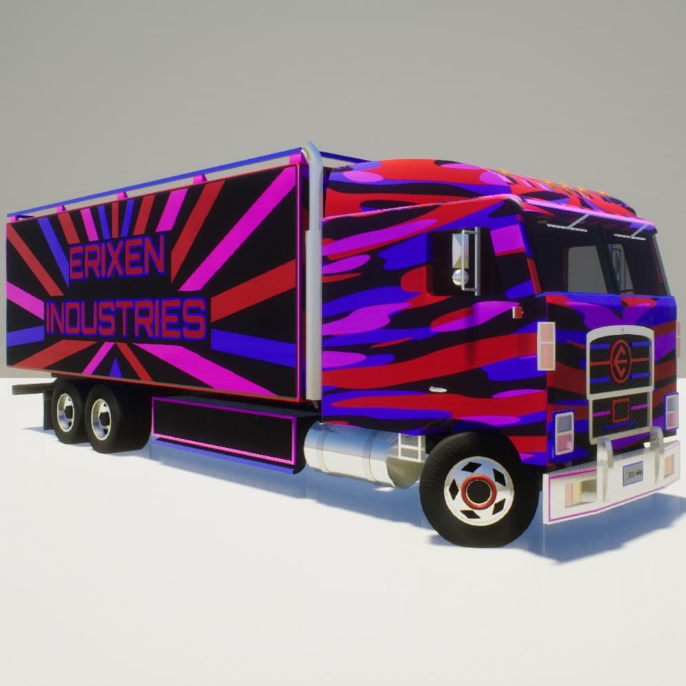 1975 Behemoth Box Upfit Dekotora Ramp Door