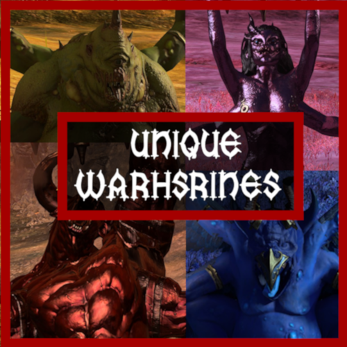Unique Looking Warshrines Now with Warshrine Masters