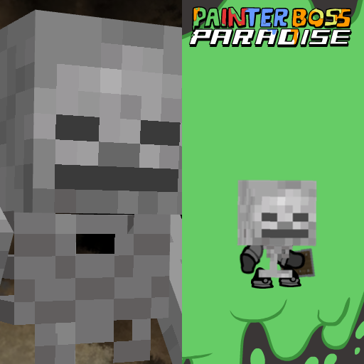 Minecraft 3D Skeleton