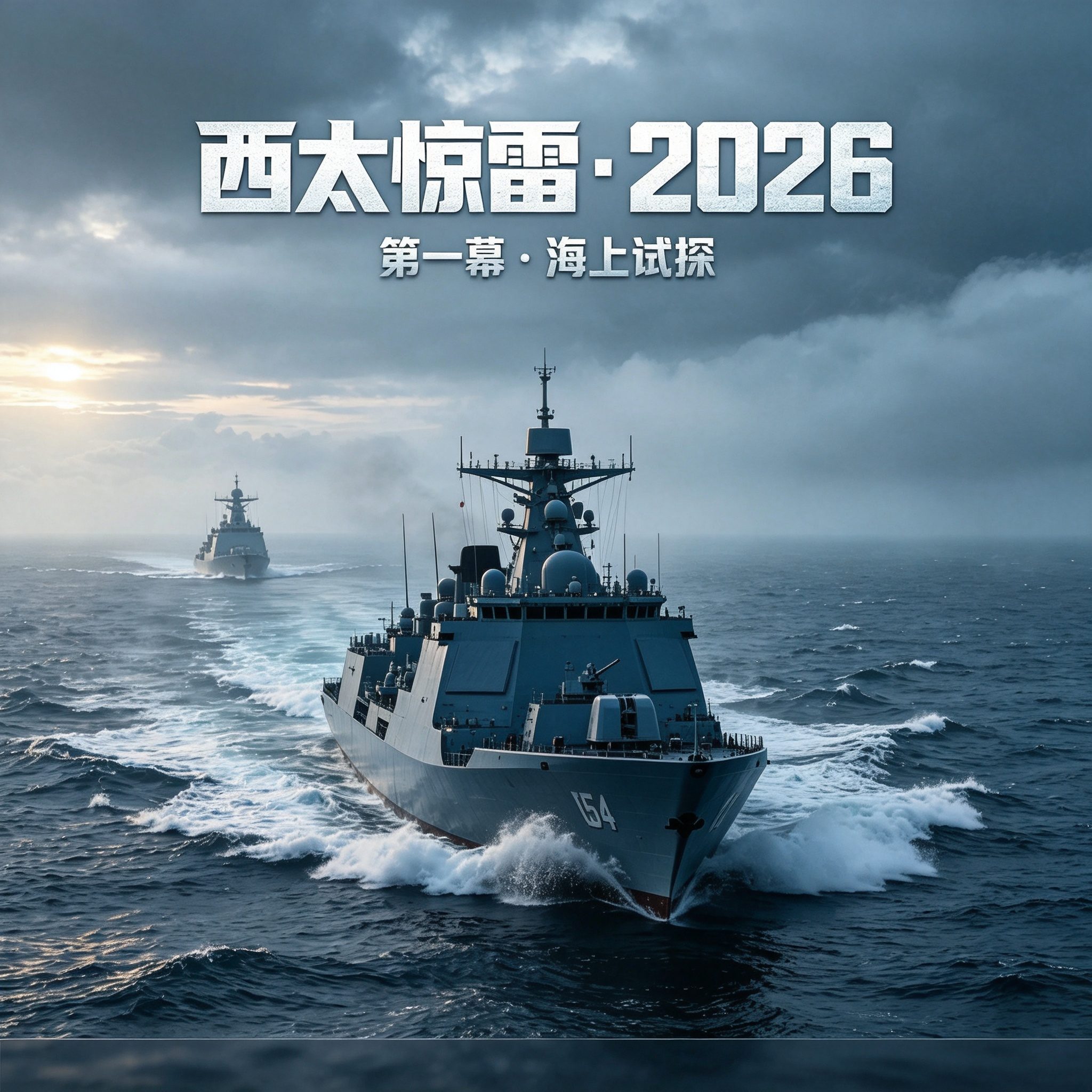 西太惊雷・2026 第一幕：海上试探 preview
