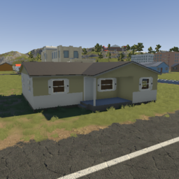 1950s 3 bedroom prefab house (unfurnished)