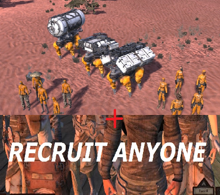Recruitable Driftmetal Remnants patch preview