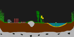 Valley with Town