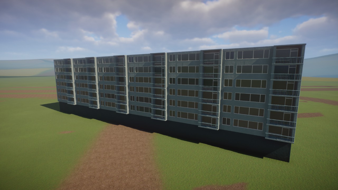 Apartment building by justGoron