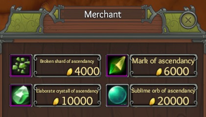 Ascendancy Black Market