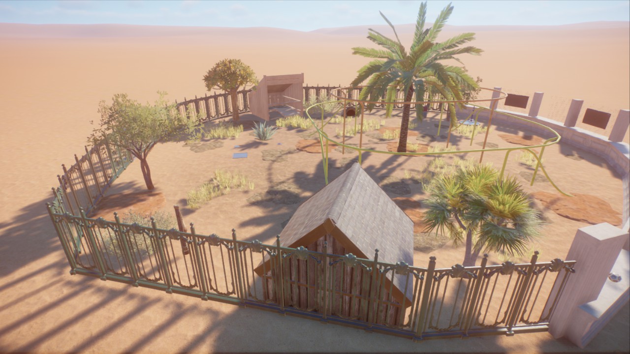 Deatiled Honey Badger Habitat