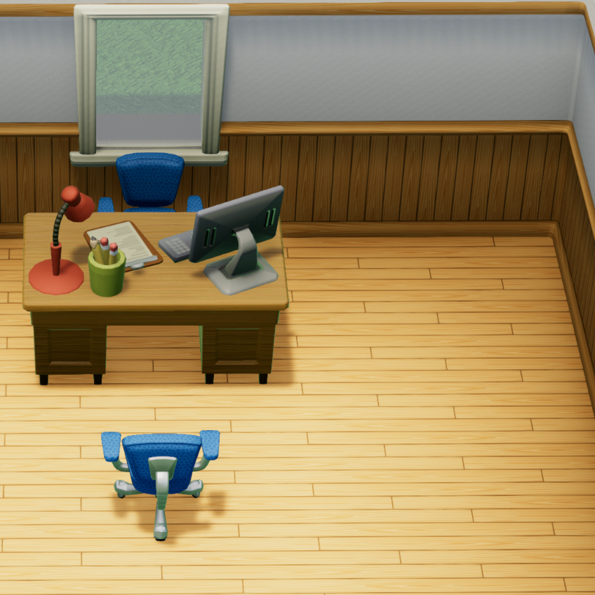 Basic White Walls and Wooden Floors