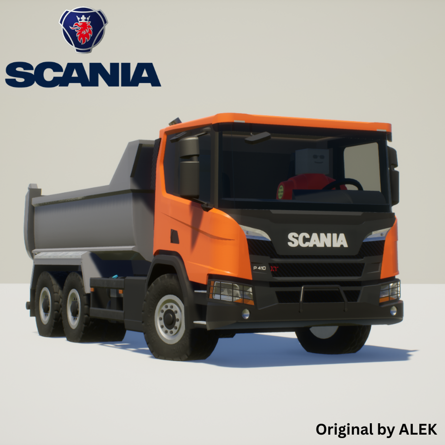 2020 Scania P410 XT 6x4 Low Roof Dump Bed