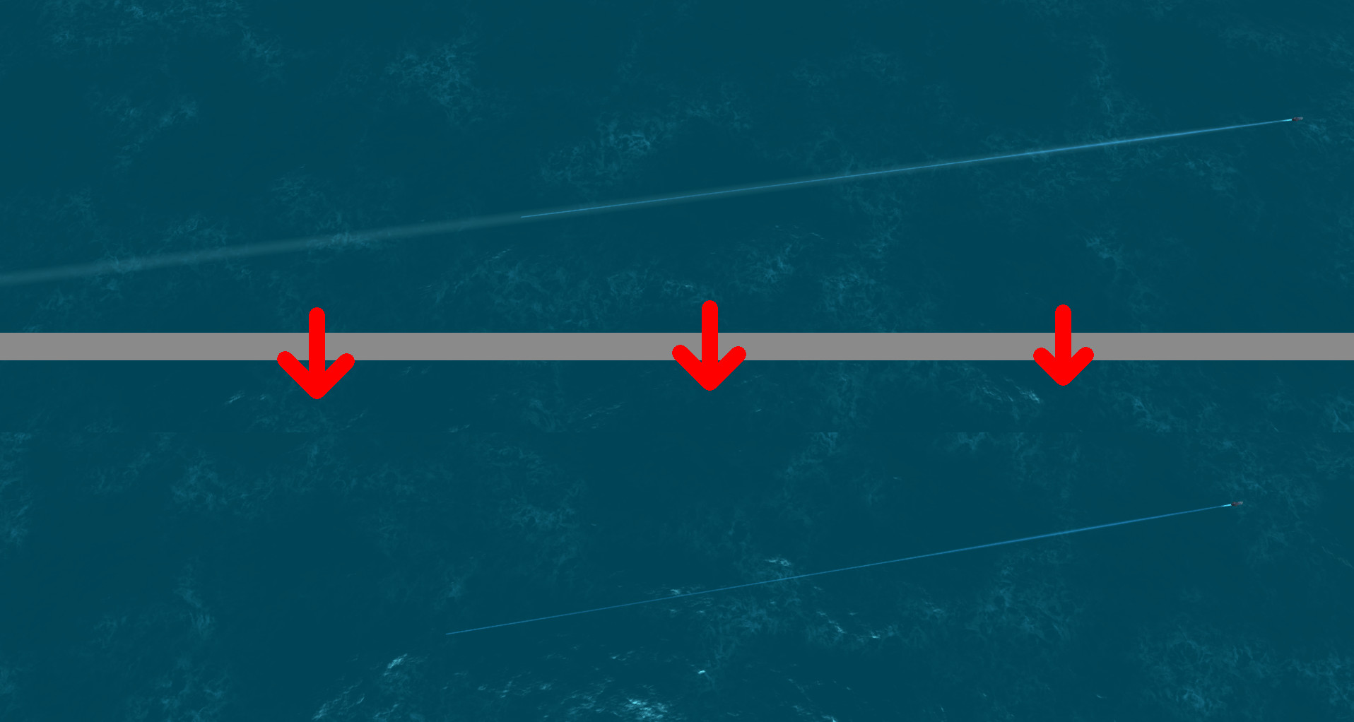 Less Missile Trails