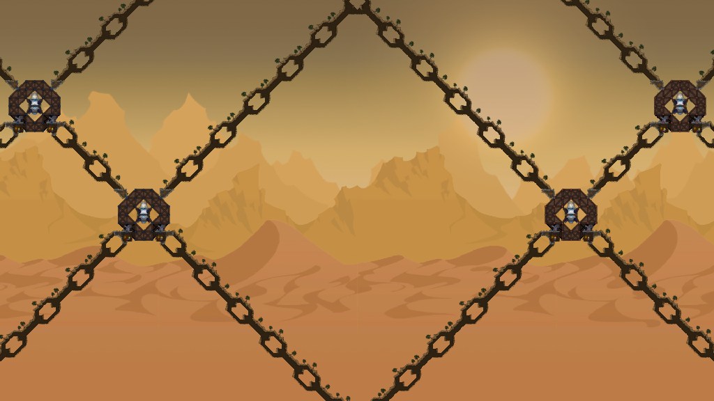 Kette im Sand 2v2