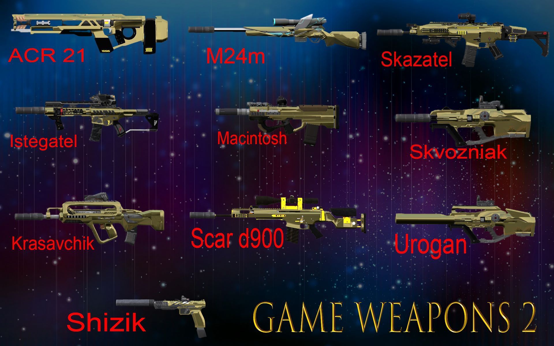 Weapon Pack g2